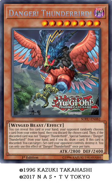 遊戯王tcgフラゲ 海外のsofu新規収録 Danger Thunderbird 判明 スターライト速報 遊戯王ocg情報まとめ