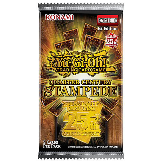 遊戯王TCG情報】海外で発売される「Quarter Century Stampede