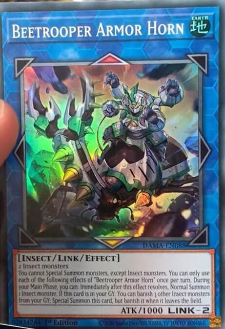 遊戯王　まとめ 遊戯王TCGフラゲ】海外のDAMAに『Beetrooper Sting Lancer