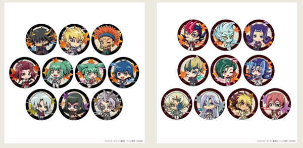 缶バッジ「遊☆戯☆王ZEXAL」07/コンプリートBOX(全8種)(POP Art
