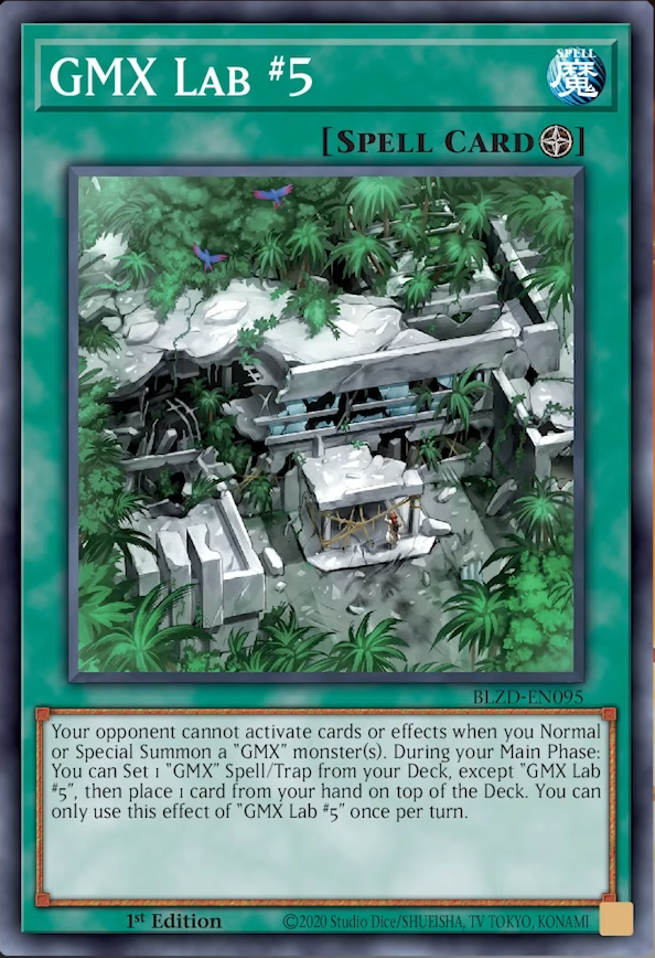 遊戯王TCG情報】海外のBLZDに『GMX-COMPREX』、『Evolved Daneen