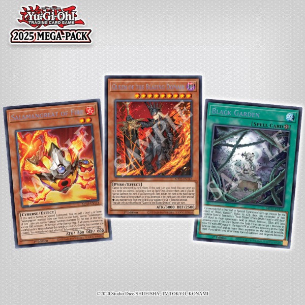 遊戯王TCG情報】海外の2025 Mega-Packに『Queen of the Blazing