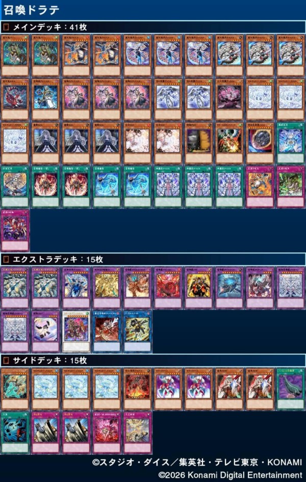 遊戯王大会結果】第3回金鯱杯 個人戦 優勝は【召喚ドラゴンテイル