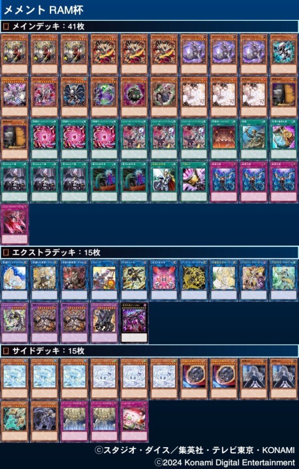 遊戯王大会結果】RAM杯 チーム戦 優勝は【ライゼオル