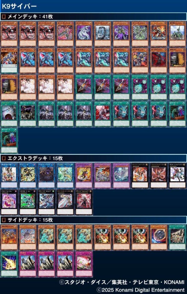 遊戯王大会結果】第6回ちらCS チーム戦 優勝は【K9VS】【K9VS
