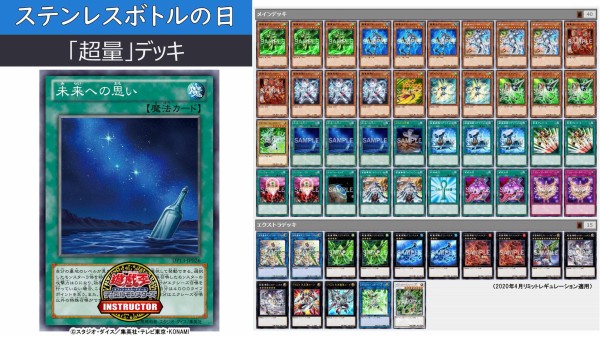 遊戯王ocg 今日4月10日はステンレスボトルの日 公式がステンレスボトルの日にちなんだデッキレシピを紹介 スターライト速報 遊戯王 Ocg情報まとめ