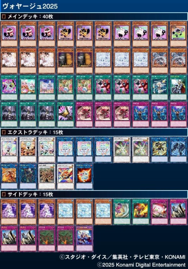 遊戯王　VSK9 日本選手権優勝構築　メイン40枚　エクストラ15枚 遊戯王 VSK9 日本選手権優勝構築 メイン40枚 エクストラ15枚