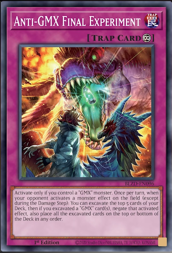 遊戯王TCG情報】海外のBLZDに『GMX-COMPREX』、『Evolved Daneen