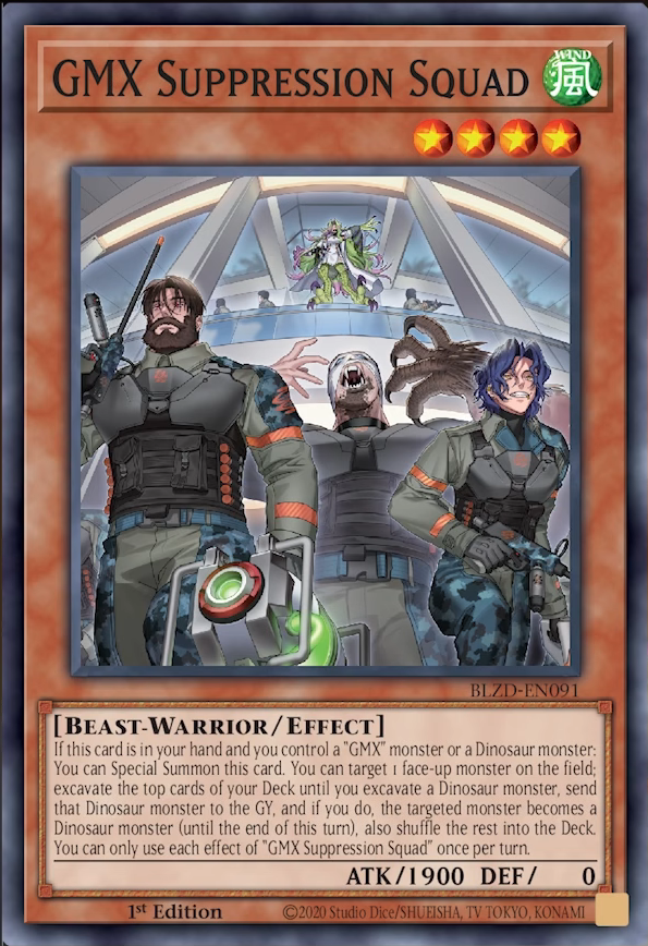 遊戯王TCG情報】海外のBLZDに『GMX-COMPREX』、『Evolved Daneen