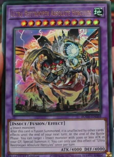遊戯王TCGフラゲ】海外のBODEに『Beetrooper Light Flapper