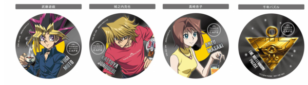 海馬瀬人 遊戯王　コースター　アクリルキーホルダー　缶バッジ　アニメプラザカフェ 2025年最新】遊戯王 カフェ 海馬の人気アイテム - メルカリ