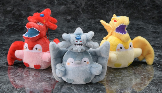 遊戯王DM】コウペンちゃんコラボの三幻神ぬいぐるみ詳細画像