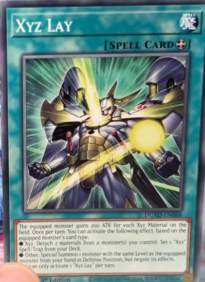 遊戯王TCG情報】海外のDUADに『Xyz Lay』が新規収録決定