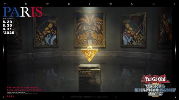 遊戯王 WCS2025 デュエルセット PARIS (スリーブのみ) 遊戯王 WCS 2025 デュエルセット パリ 世界大会 スリーブのみ