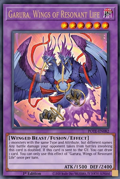 遊戯王TCGフラゲ】海外のPOTEに『Garura, Wings of Resonant