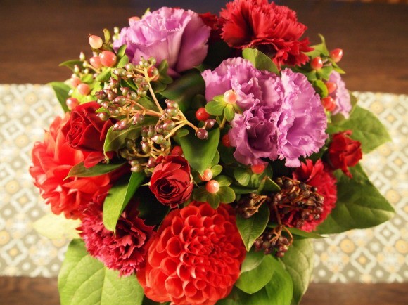 簡単にできました ニコライバーグマン風スパイラルブーケの作り方 丁寧な暮らしのルール 収納 料理 インテリア ときどき双子 旧 Maydays