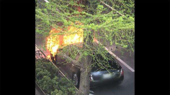 東京 イタリアの超高級車 マセラティ 路上で突然の炎上 世田谷区 地味に気になる速報