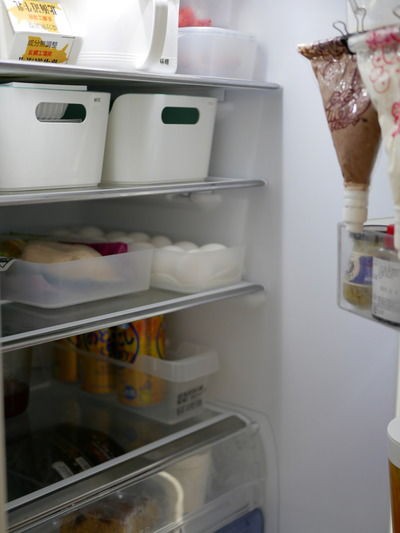 セリア 縦 横へ 冷蔵庫収納見直し 100均でまたまたグーンと使いやすく 艸 ちいさなおうちのちいさなしあわせ