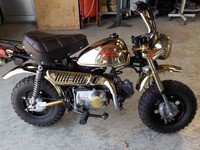 ゴールドモンキー ホイール 交換 Honda Monky Z50j Mc Craft