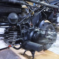 モトコンポ エンジン 腰上 QR50 キャブ（ AB12） : MC Craft