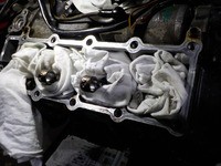 ZXR250 エンジン 腰上 部品取り ヘッド ピストンリング KAWASAKI ZX250