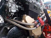 cbr400f純正オイルクーラー CBR400F 純正 オイルクーラー 取付け NC17 '84 : MC Craft