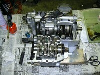HONDA HAWK2 CB400T エンジン オーバーホール 6速ミッション