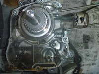 ディオfi オイル漏れ 修正 腰下 分解 Honda Af68 Mc Craft