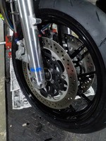 たら！ゼファー1100RS 流用ホイール　17インチ スペックエンジニアリング｜ゼファー1100用ホイール加工