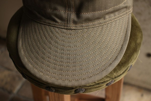 FREEWHEELERS / MECHANIC CAP (OLIVE) : McFly （マクフライ