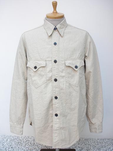 1920 U.S.NAVY C.P.O. SHIRT - VANILLA CREAM : McFly （マクフライ