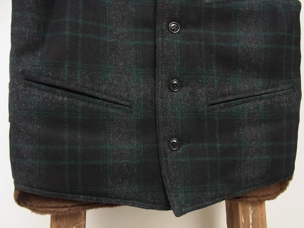 Cushman】COTTON DUCK VEST & WOOL CHECK VEST : McFly