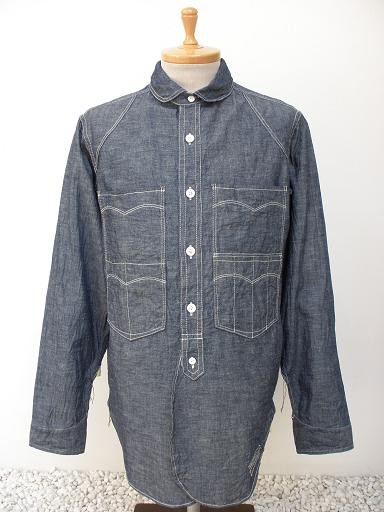 COLIMBO】TRAPPER'S SHIRT - INDIGO CHAMBRAY : McFly （マクフライ