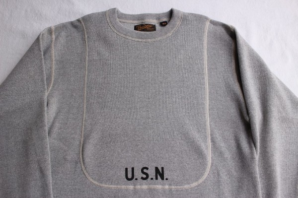 FREEWHEELERS / CREW NECKED DOUBLE CHEST TYPE LONG SLEEVE SHIRT