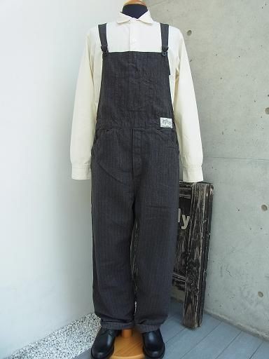 LOCOMOTIVE ENGINEER BIB OVERALLS : McFly （マクフライ） Vintage
