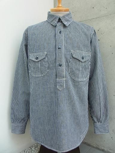 LOCOMOTIVE FIREMAN SHIRT - INDIGO HICKORY : McFly （マクフライ