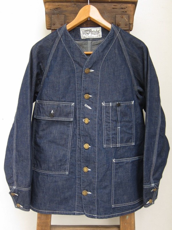 FREEWHEELERS - ROD BUSTER WORK COAT (10.5oz INDIGO DENIM) : McFly