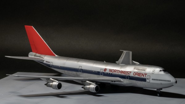 ハセガワ 747-100 ノースウエスト航空 製作記録 : マキビシ