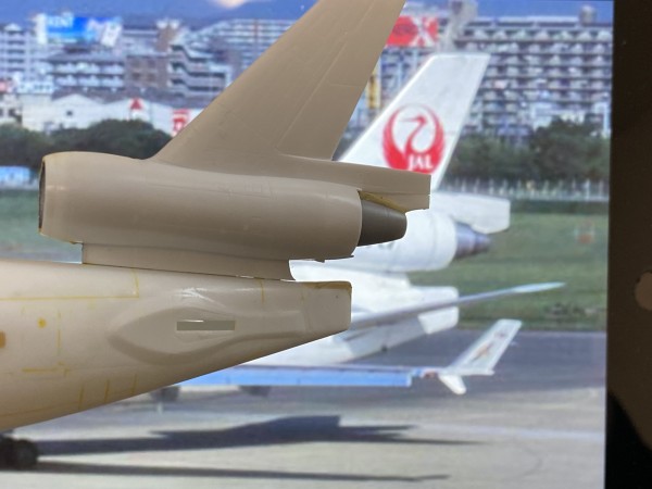 JAL MD-11 JA8582 1/200 ハセガワ 製作記録 : マキビシ小次郎