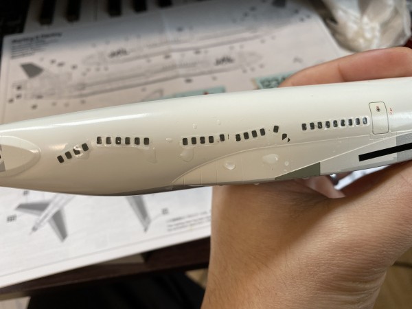 JAL MD-11 JA8582 1/200 ハセガワ 製作記録 : マキビシ小次郎