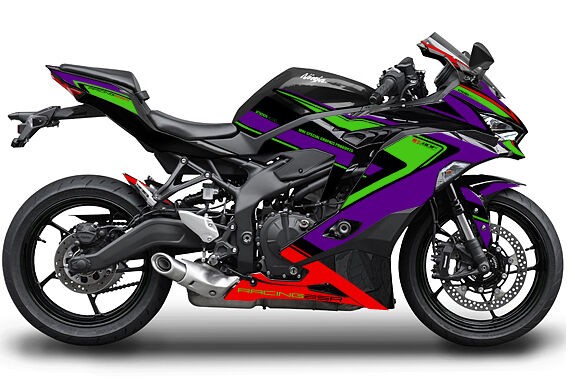 ZX25R ステッカー(紫)-