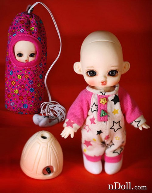 人形 韓国のキャストドールメーカーdomadollの新作 A Baby Alien Ippo がすごい 球体関節人形 Fragile