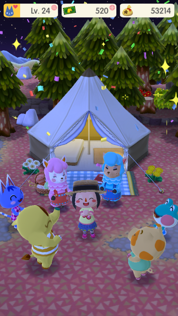 ポケ森 テントを作ろう めだかと森の記録 ポケ森 テントを作ろう めだかと森の記録