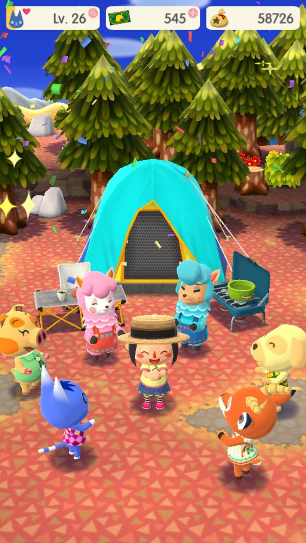 ポケ森 テントを作ろう めだかと森の記録 ポケ森 テントを作ろう めだかと森の記録