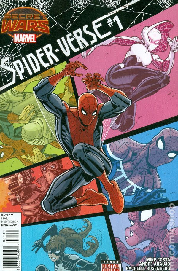 Spiderverse一巻買いました 英語の読めないアメコミブログ