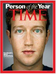 Time誌： 『今年の顔』にfacebook創業者Mark Zuckerberg氏を選出