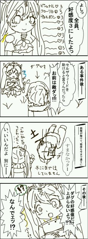 ルーンファクトリー4 感想的なもの 漫画 ククナの時間