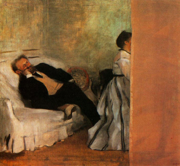 マネとドガの出会いは偶然に…絵画切り裂き事件まで : （アート・絵画