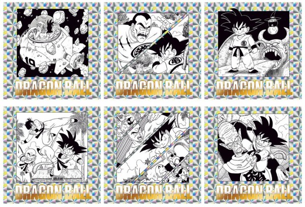 ドラゴンボール40周年記念 オリジナルイラストレーション シール