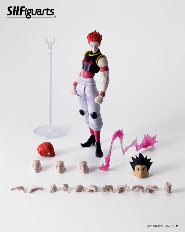 HUNTER×HUNTER ヒソカ フィギュア 11体セット HUNTER×HUNTER S.H.Figuarts ヒソカ【商品仕様・画像】駿河屋22.9%OFF